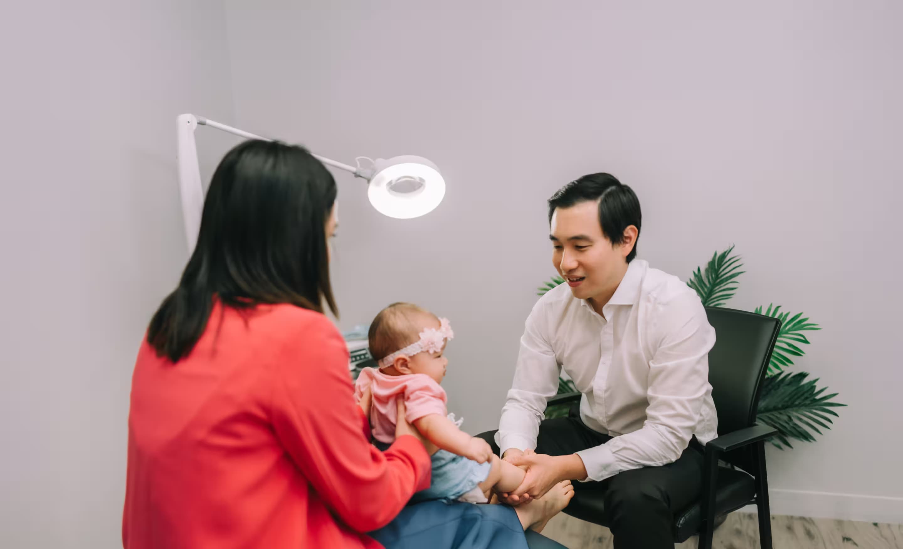Podiatrist consultation