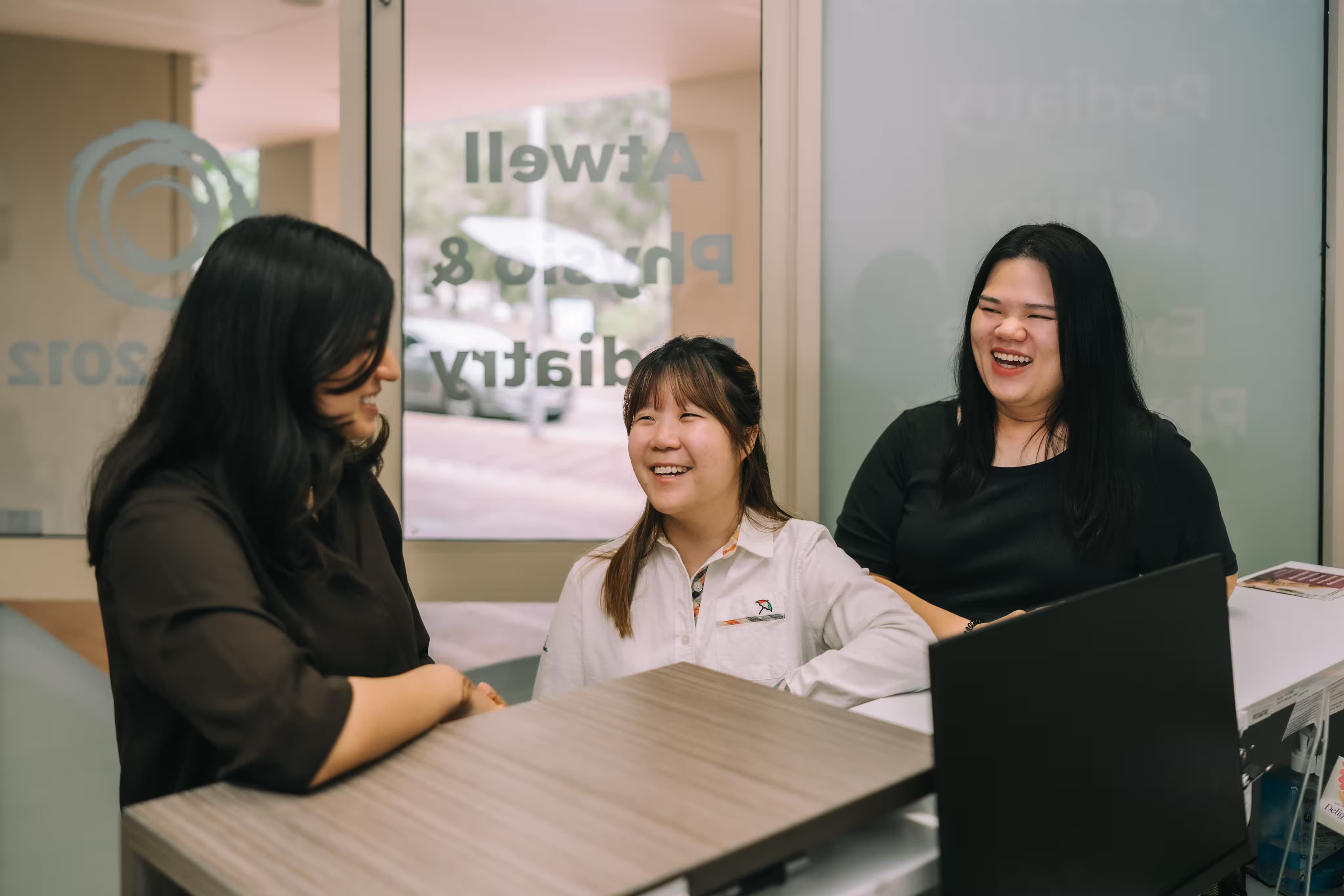 Success Podiatry team in consultation